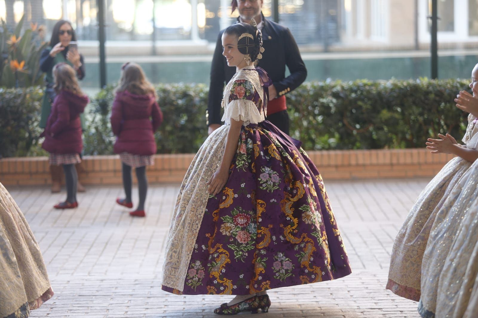 El espolín de Paula Nieto, Fallera Mayor Infantil