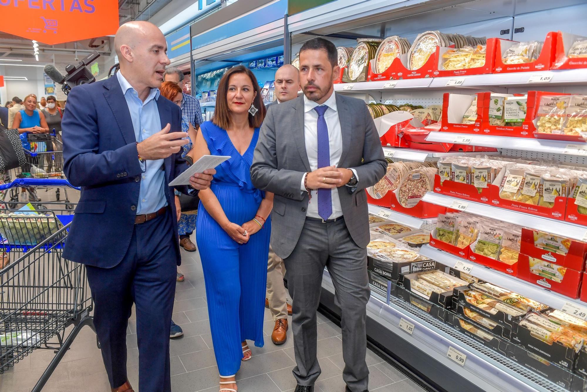 Inauguración del ALDI en Telde