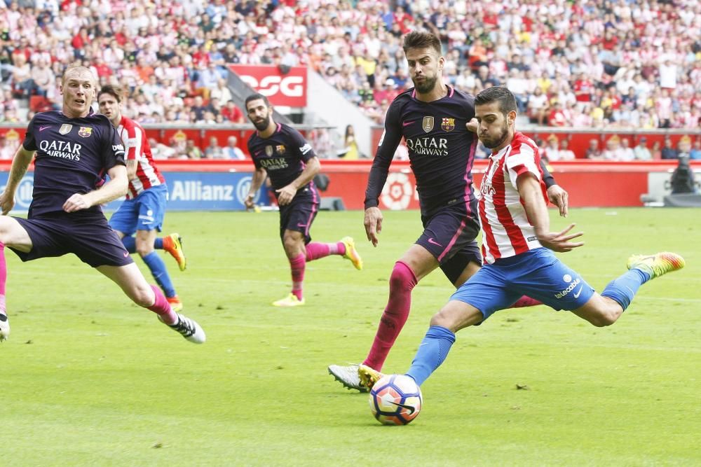 Partido Sporting de Gijón - F. C. Barcelona