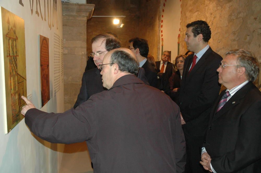 Visita de Herrera a Tábara en junio de 2010