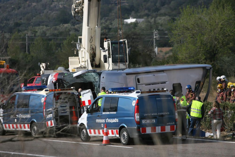 Accidente de tráfico en Freginals