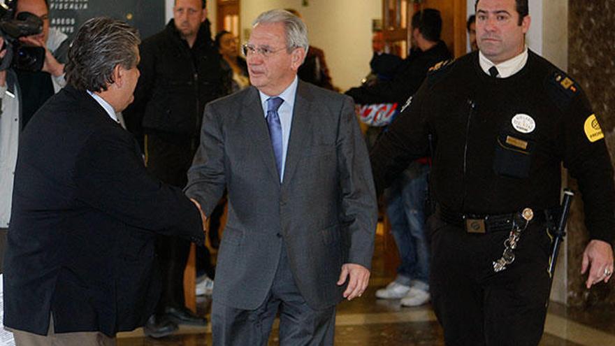 Francesc Triay a su llegada a los juzgados en marzo de 2011.