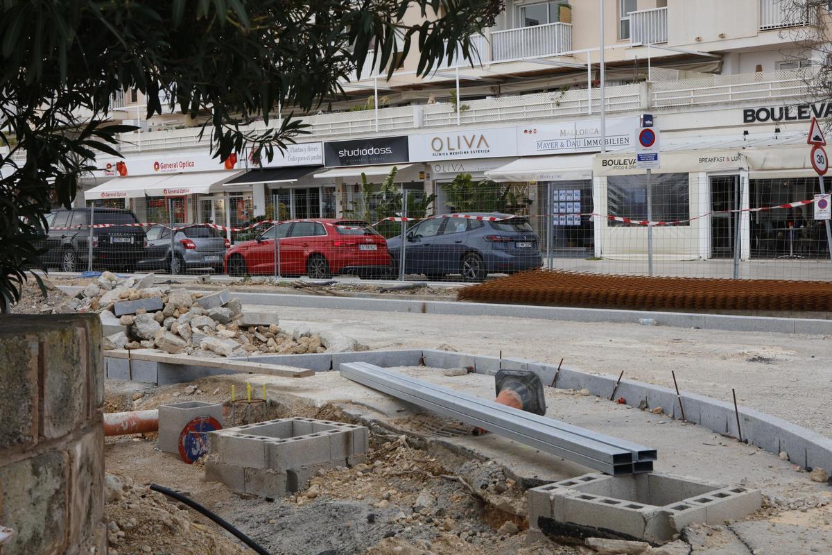Santa Ponça macht sich schick für die Saison: So sieht es an den Baustellen im Urlaubsort derzeit aus