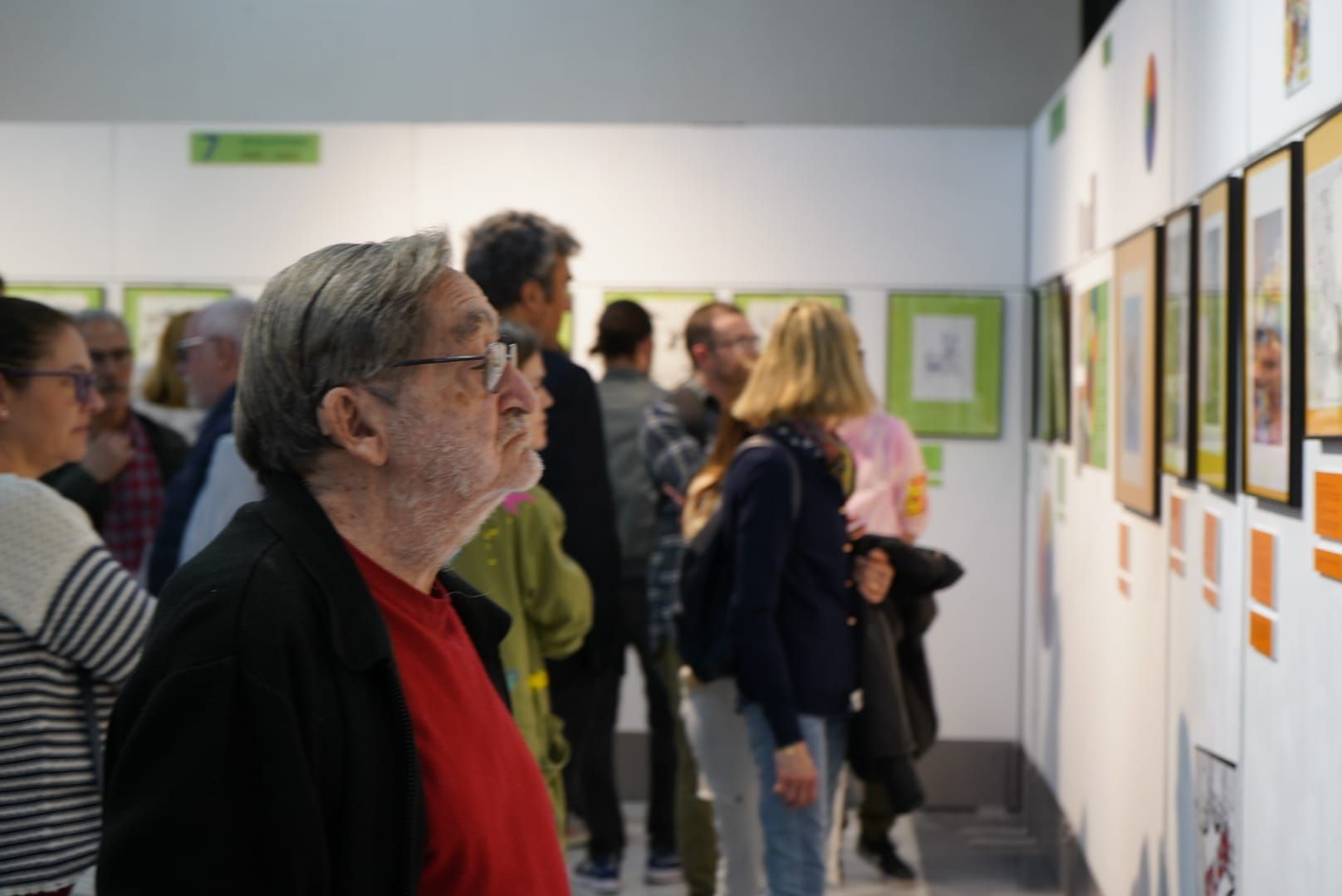 Así es la exposición sobre el cómic que se puede visitar en la Casa de la Cultura de Xàtiva