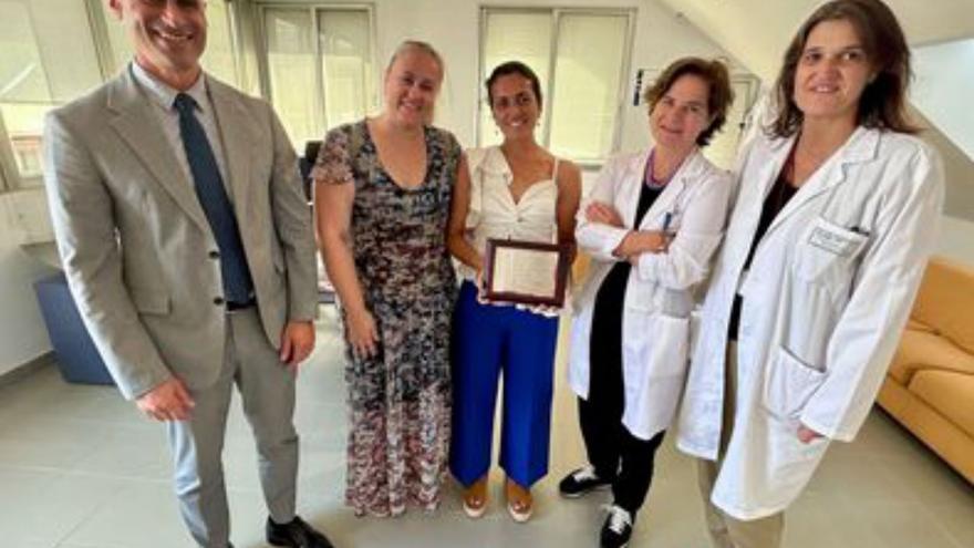 Entrega honorífica del título de campeona de España de vela al Sergas
