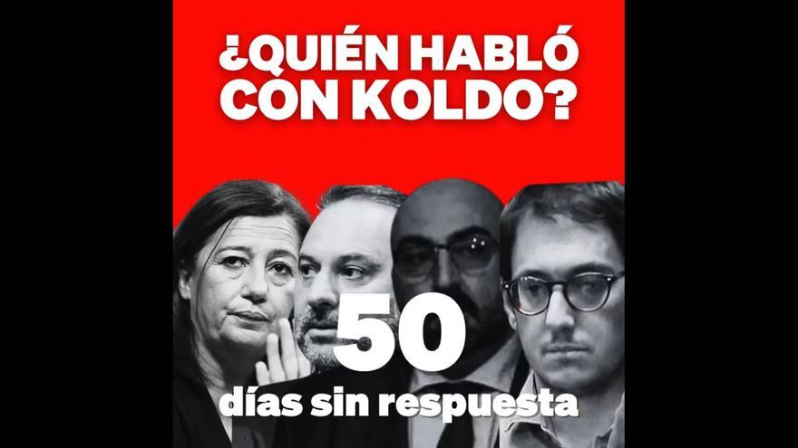 El PP cuenta los días que Baleares lleva &quot;sin saber quién habló con Koldo&quot;