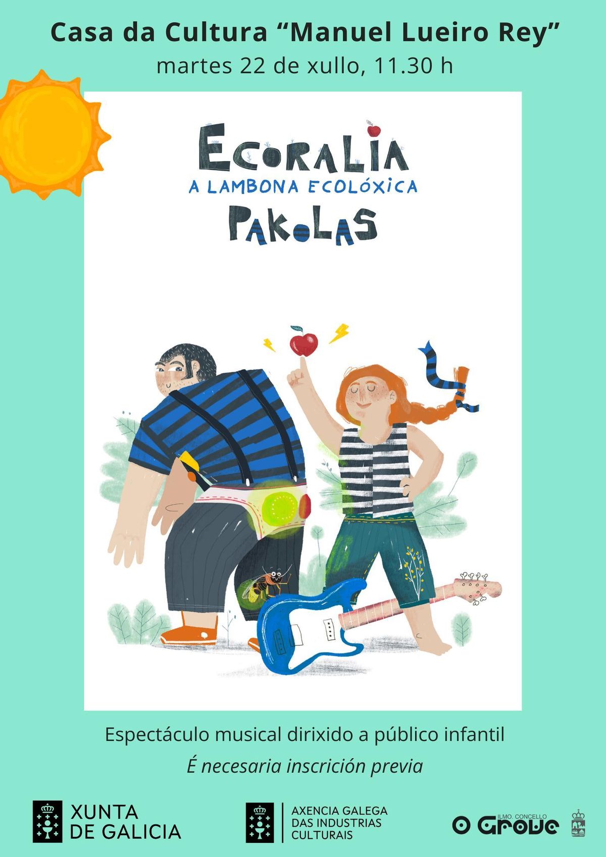 Una de las actividades infantiles.