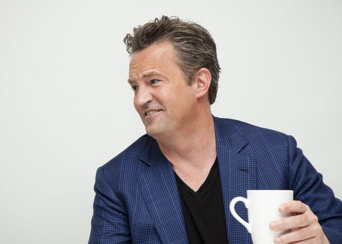 El actor estadounidense Matthew Perry.