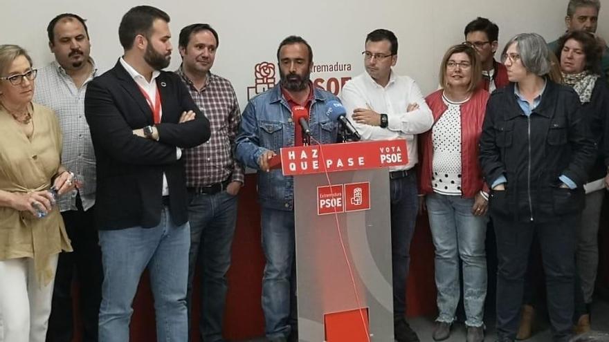 Alegría &quot;absoluta&quot; por el triunfo del PSOE en la provincia de Cáceres