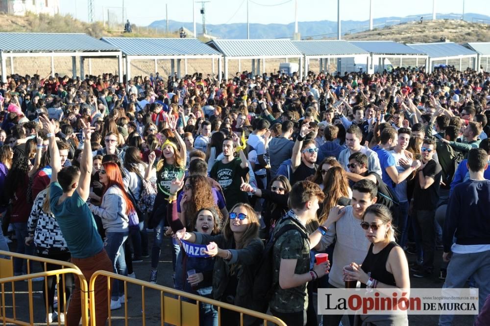 Fiesta de Química, Biología, Matemáticas, Óptica e Informática en la UMU