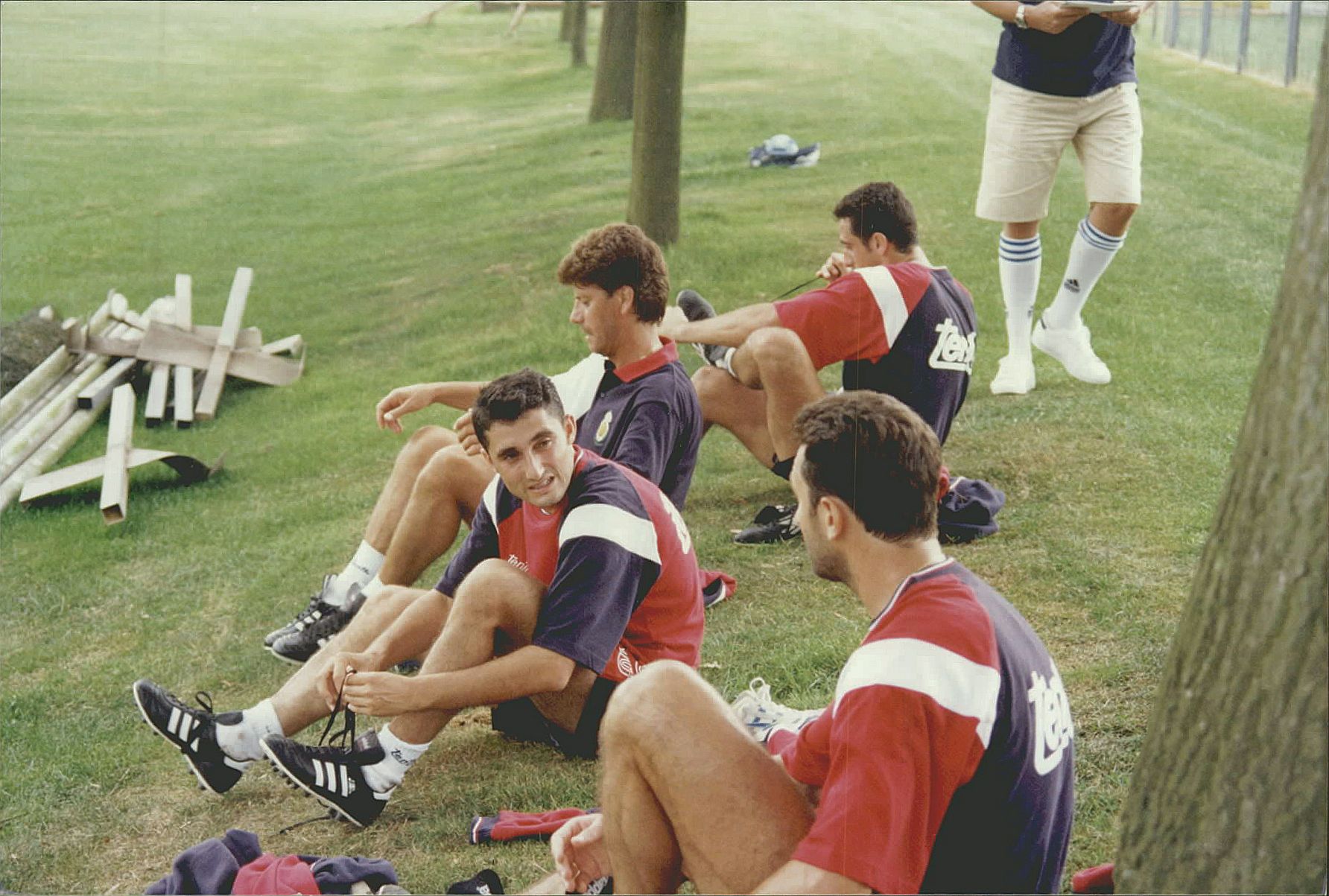 Ernesto Valverde, durante su etapa en el Real Mallorca