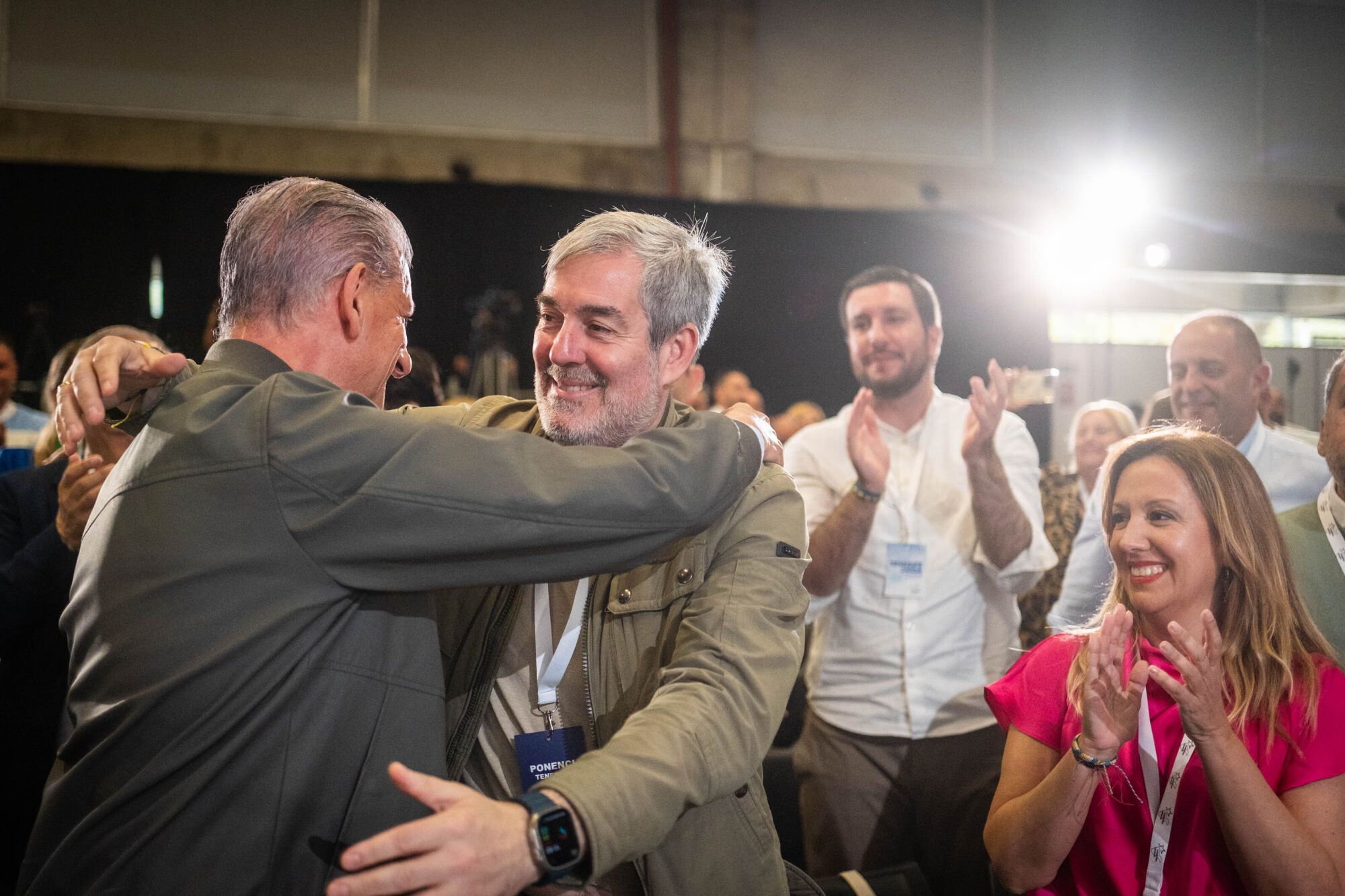 Francisco Linares, elegido secretario insular de CC en el último congreso del partido en Tenerife. 