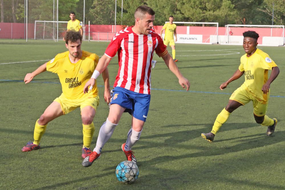 El Girona C empata a Manresa i perd la promoció d'ascens a Tercera Divisió