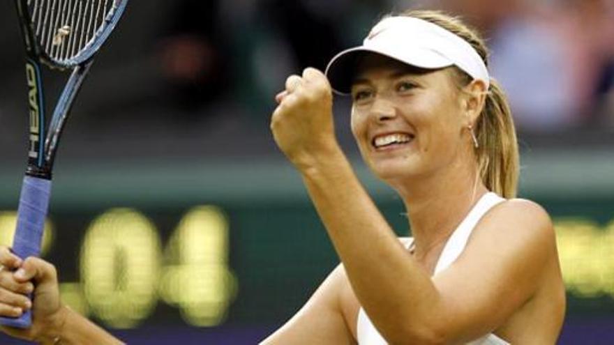 La tenista rusa Maria Sharapova.