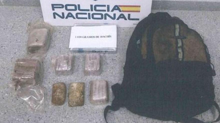 La droga intervenida.   | // POLICÍA