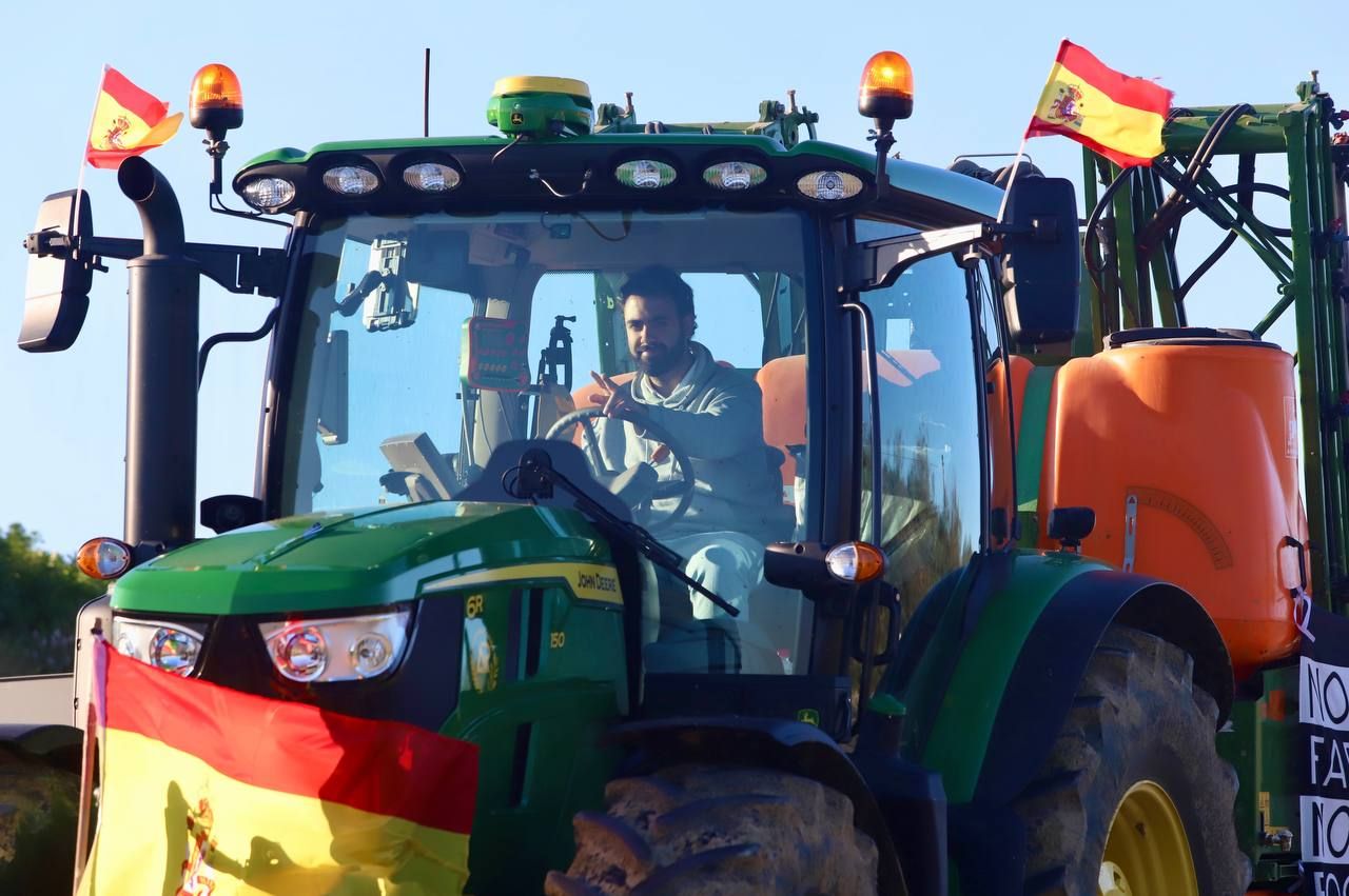 Las protestas del campo llegan a la capital cordobesa en varias tractoradas