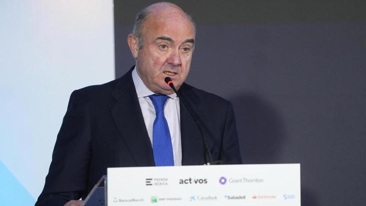 El vicepresidente del Banco Central Europeo, Luis de Guindos.