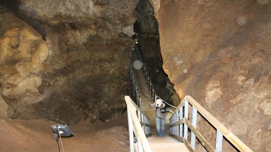El Consistorio ampliará la zona visitable de la Cueva del Yeso