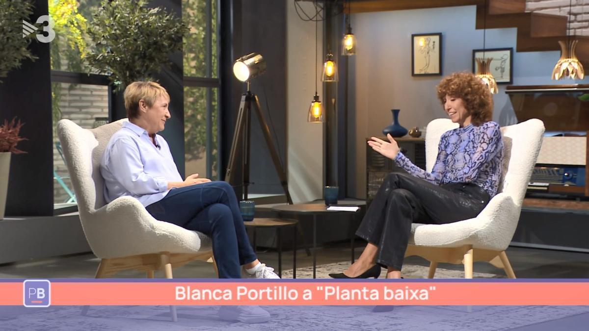 Blanca y Agnès, en ‘Planta baixa’ (TV-3).