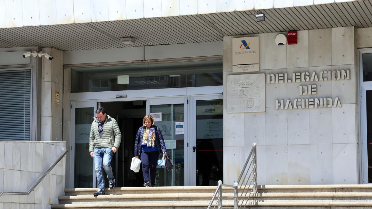 Sede de la delegación del Ministerio de Hacienda en Vigo.
