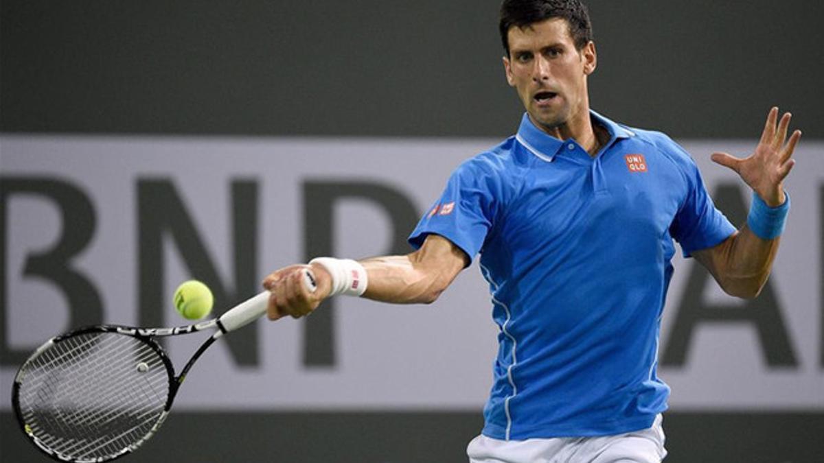 Novak Djokovic, en Indian Wells