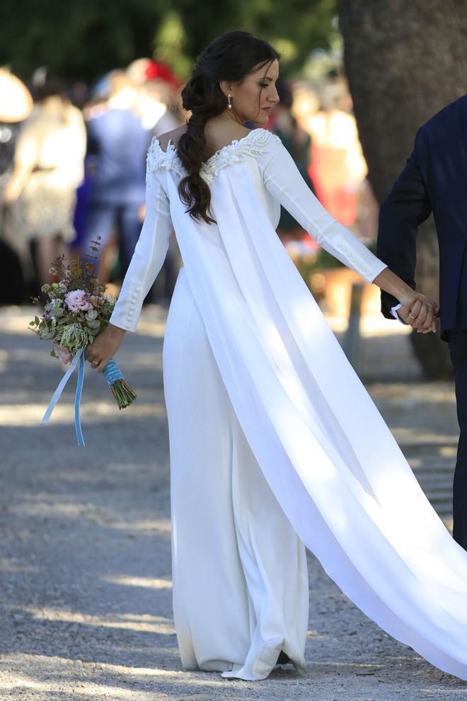 Detalles del vestido de novia de Ana Bodí