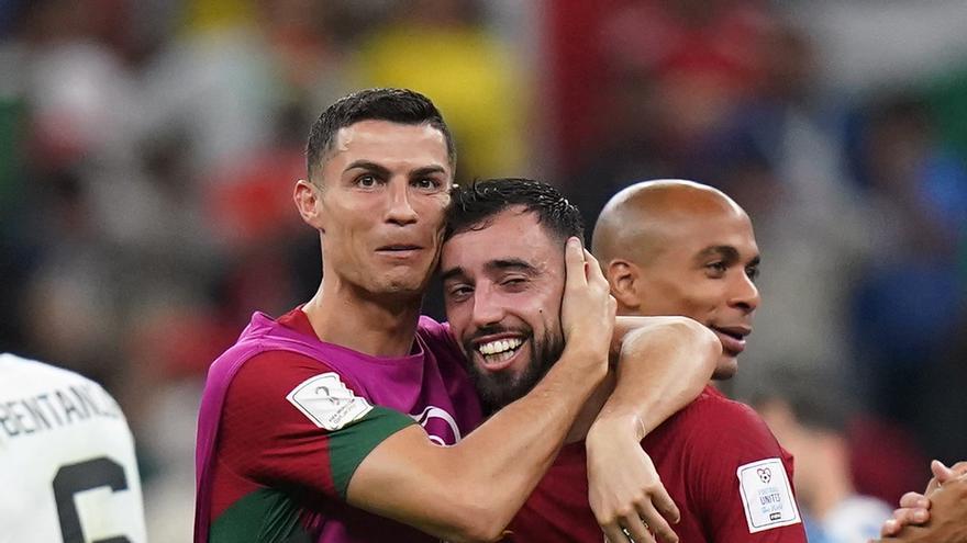 Bruno Fernandes reclama a Cristiano Ronaldo el trono de Portugal