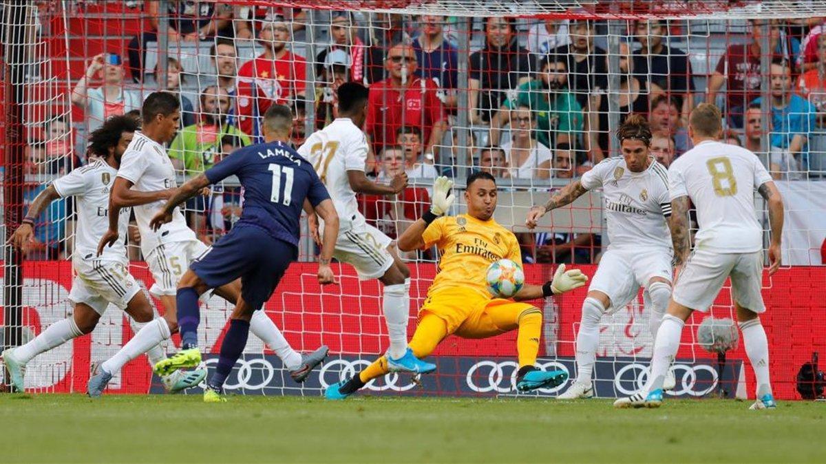 jdiazmunich  germany   30 07 2019   real madrid s goalk190730233050