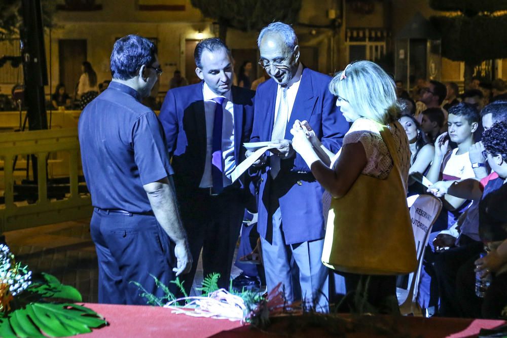 Pregón y coronación de las Reinas de las Fiestas de Formentera del Segura