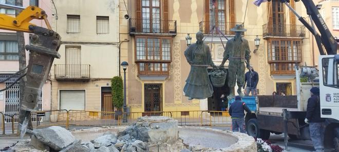 Los 'llauradors' más famosos de Benicarló 'se van' hasta que acaben las obras del eje cívico central