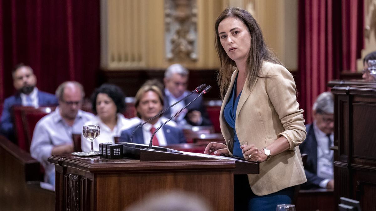 Idoia Ribas, portavoz de Vox en el Parlament