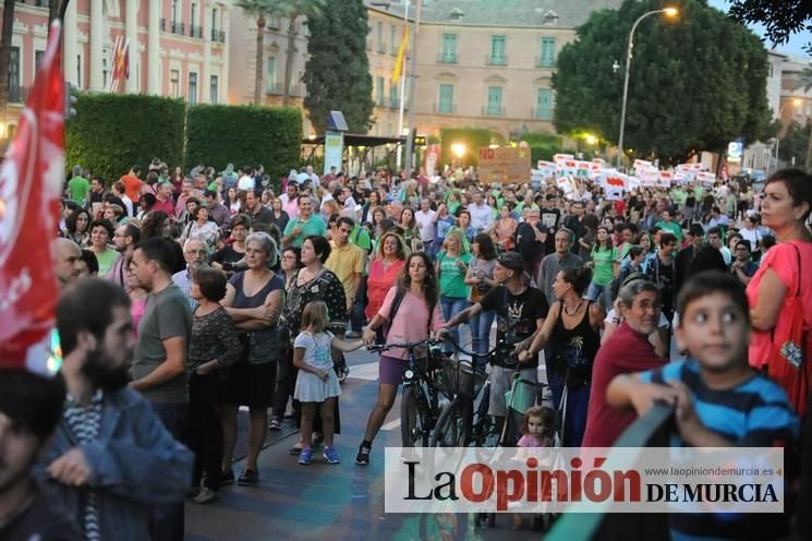 Manifestación contra la LOMCE en Murcia