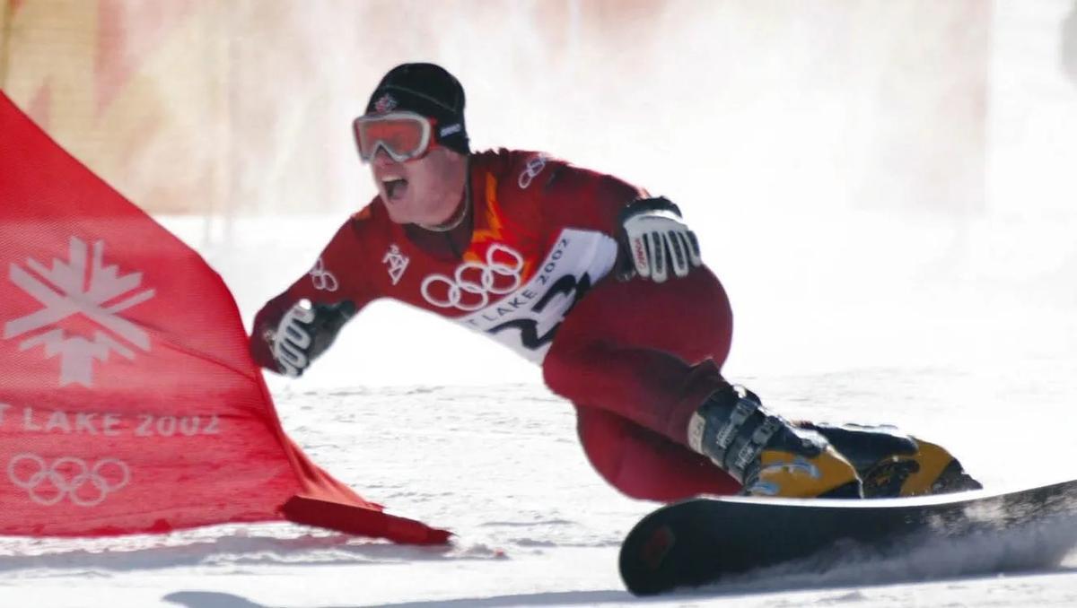 El exatleta olímpico, Ryan Wedding, en los JJ. OO. de invierno 2002.
