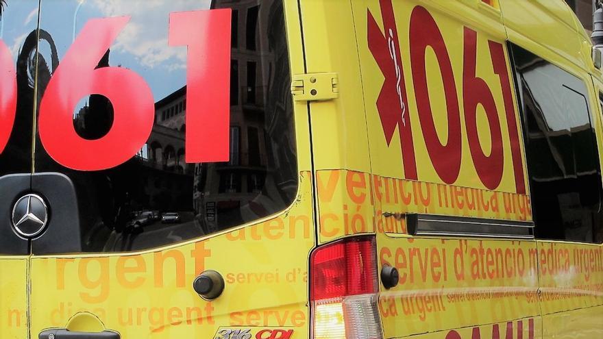 Varios heridos al volcar un todoterreno en la carretera de Manacor