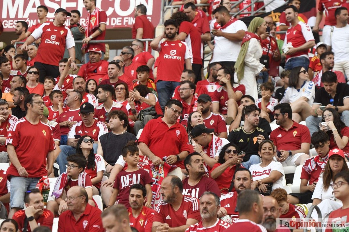 Así fue el encuentro del play off del Real Murcia y el Nástic en la lucha por el ascenso
