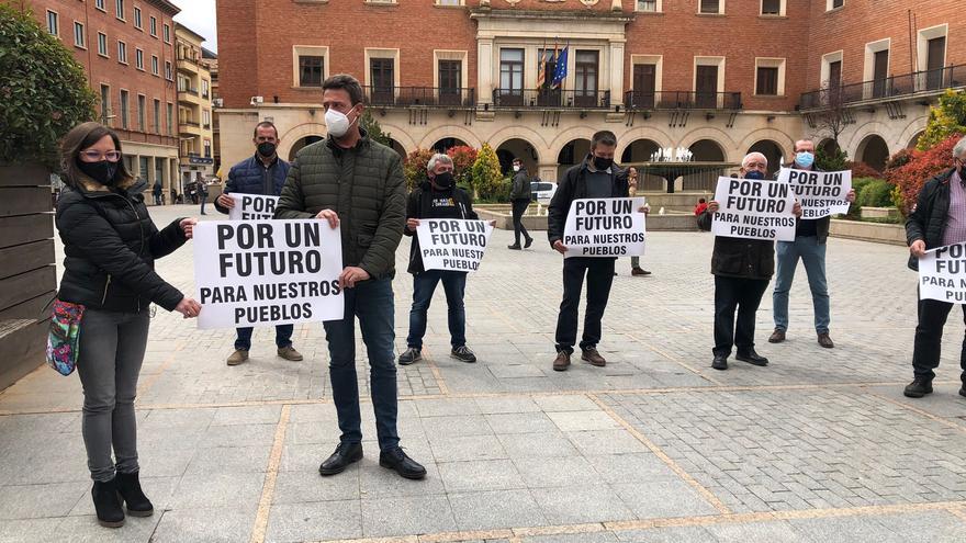 Reivindicación a favor de los parques eólicos en Teruel