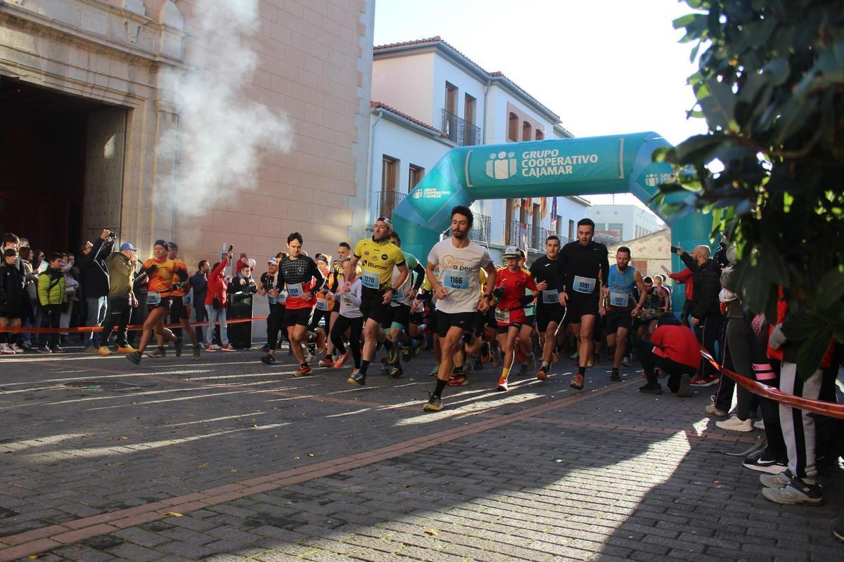 Imagen durante la carrera del año pasado.
