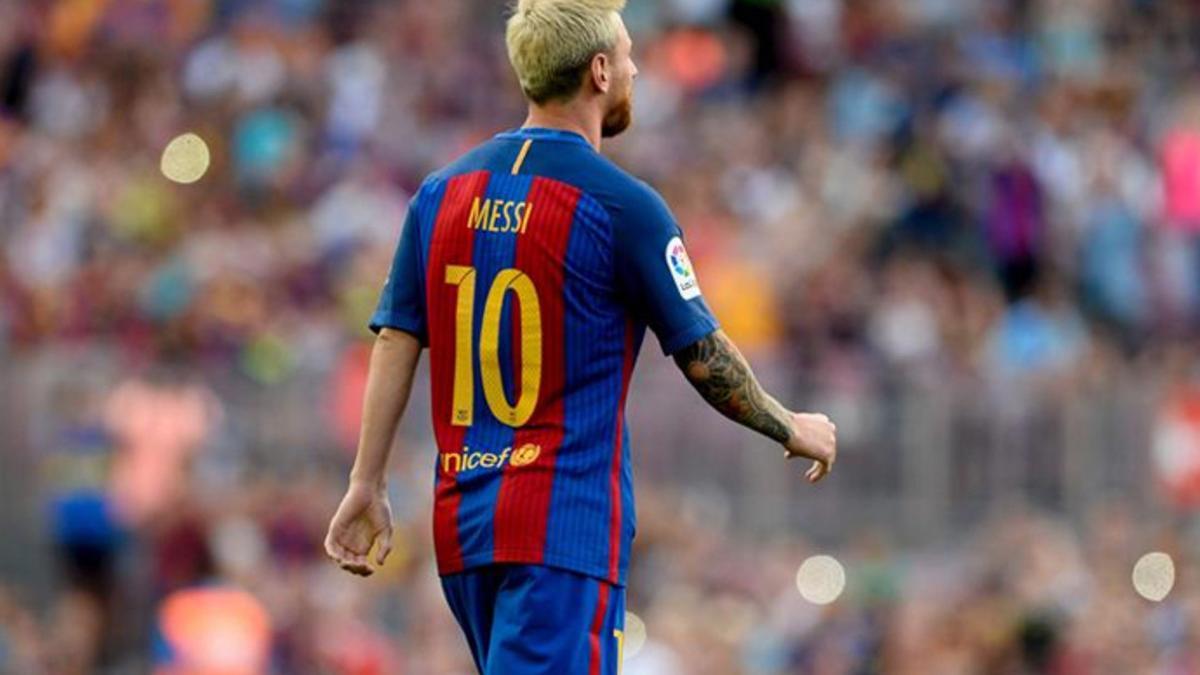 Messi marcó el segundo gol de falta directa