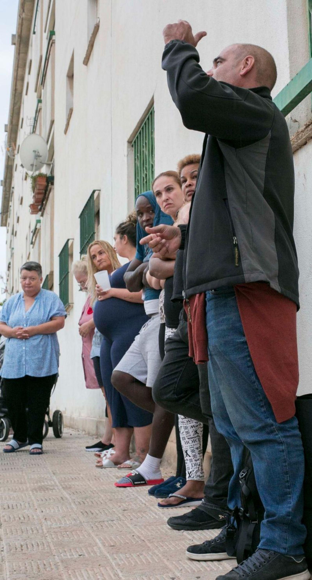 Un momento de la reunión. 