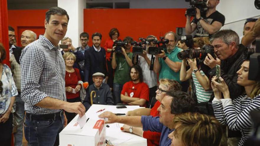 Sánchez: "Hoy es el día de los afiliados, mañana el de la unidad"