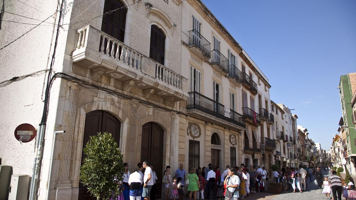 Un carrer de Torredembarra (Tarragonès).