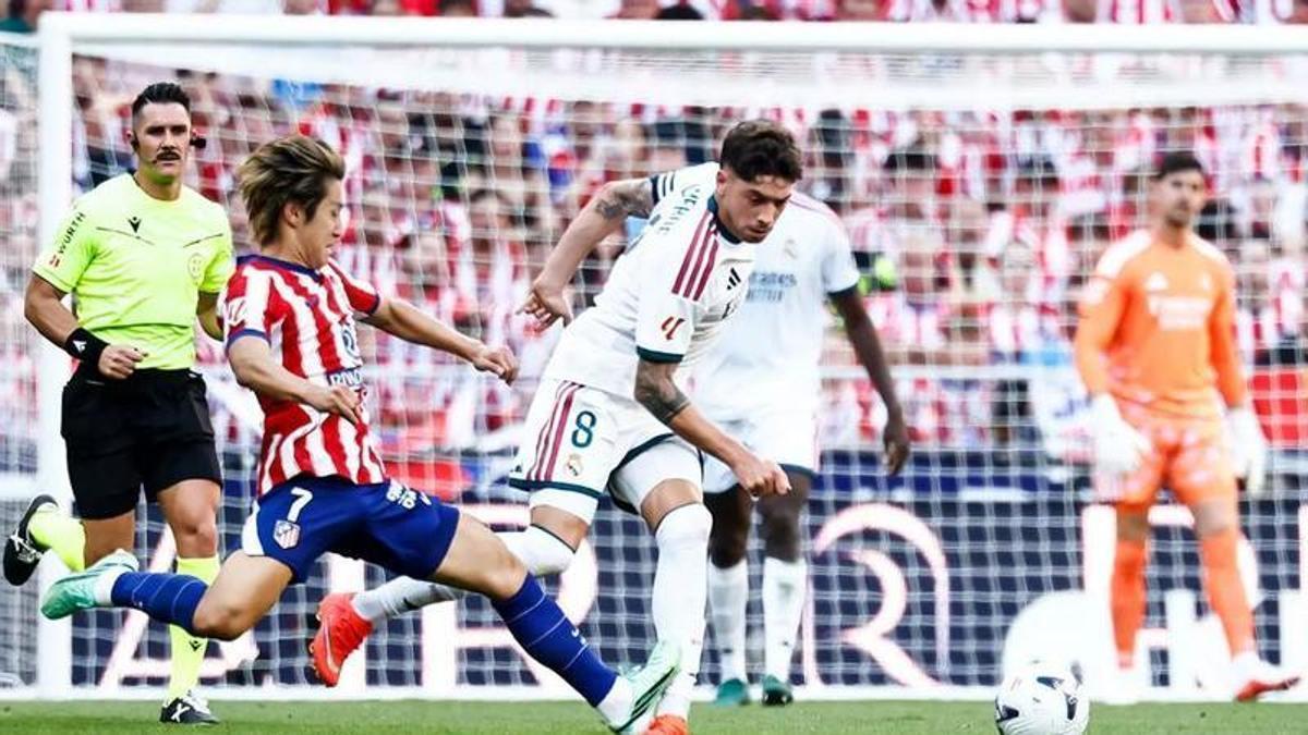 Valverde sufre un esguince de tobillo de grado 3 por la entrada de Kang-In Lee