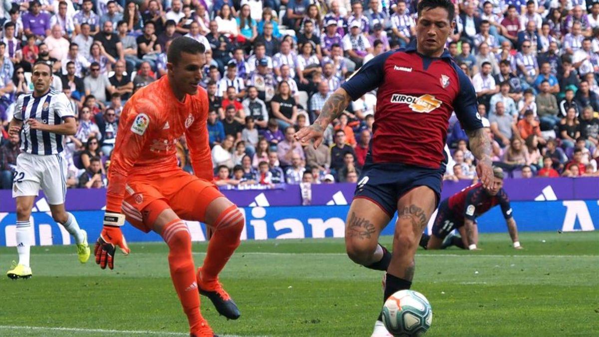 Tras empatar con el Valladolid, el Osasuna se sitúa en mitad de tabla