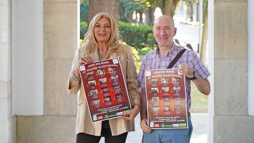 El teatro en asturiano, protagonista en Carbayín Alto hasta diciembre con una docena de representaciones