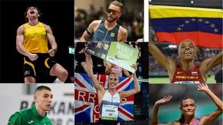 Seis estrellas del Mundial de Atletismo en pista cubierta
