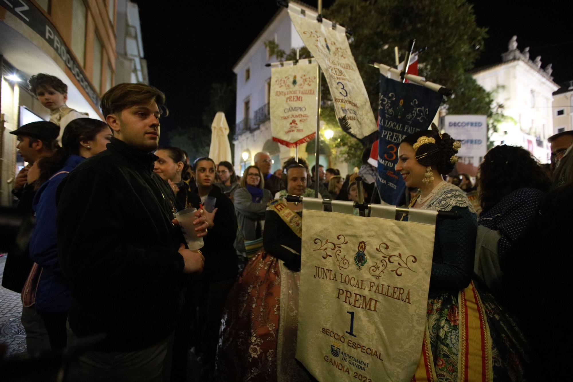 Todas las fotos de la entrega de premios falleros de Gandia