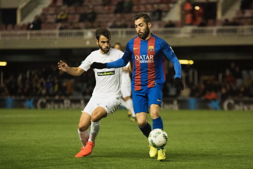 El Hércules se inmola ante el Barcelona B