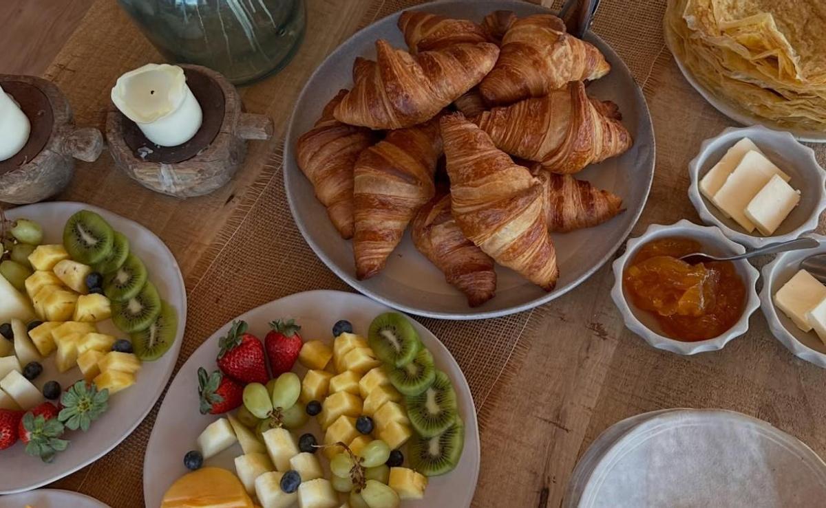 El desayuno premiado del hotel.