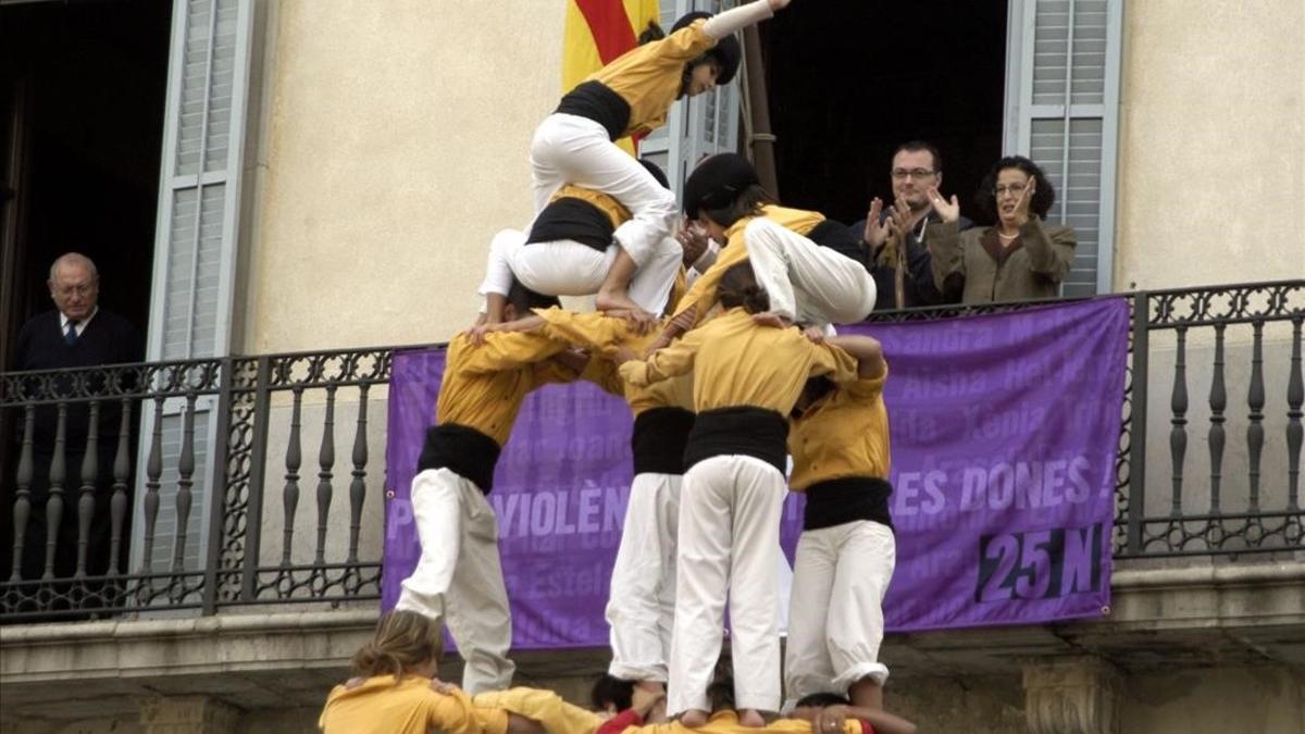 'Castell' de los Bordegassos de Vilanova, en la plaza de la Vila de la población del Garraf.