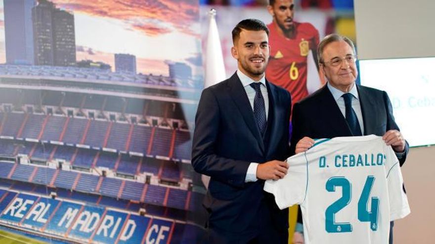 Dani Ceballos ya viste de blanco